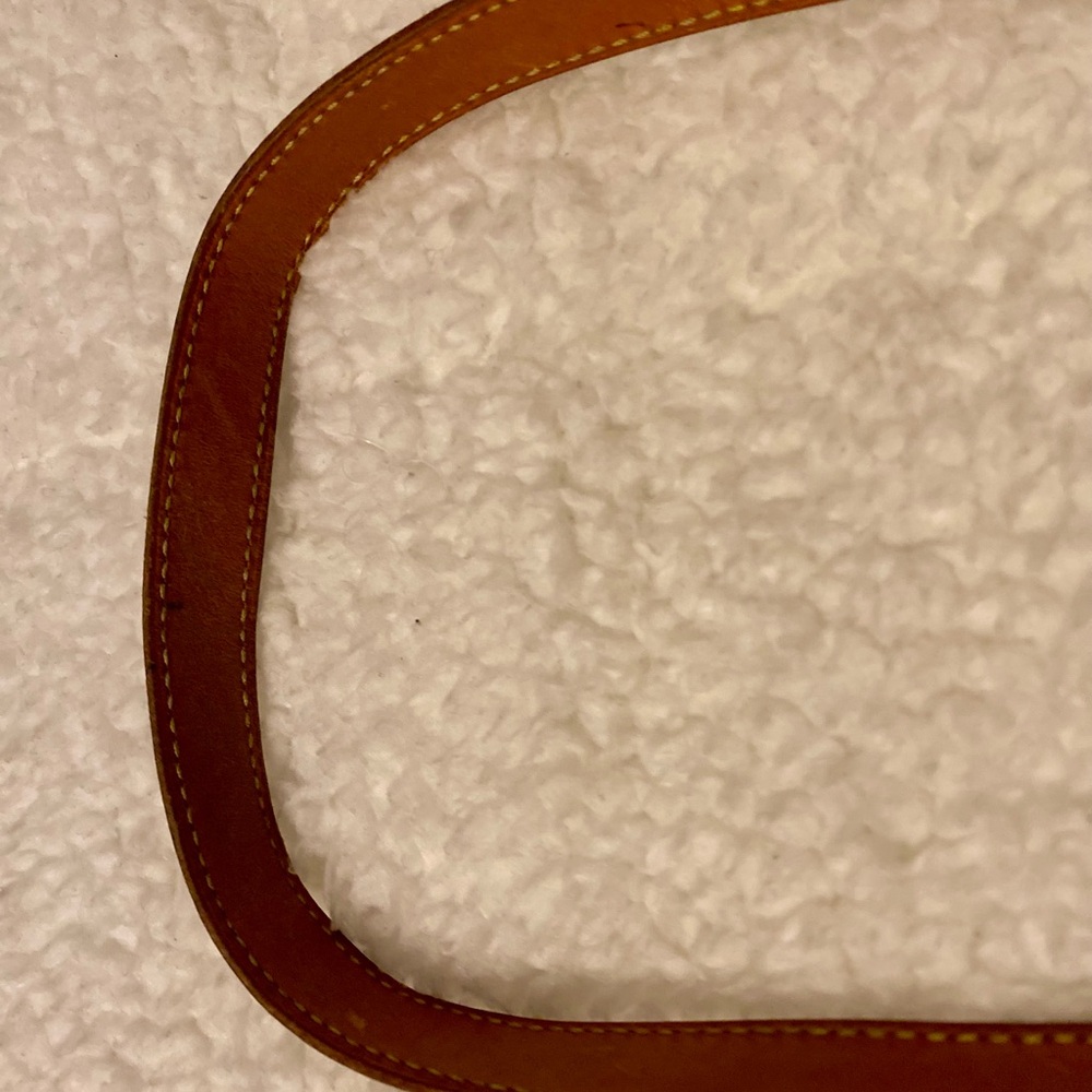 Louis Vuitton Brown Monogram Canvas Shoulder Bag - Picture 7 of 9